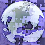 globe puzzle